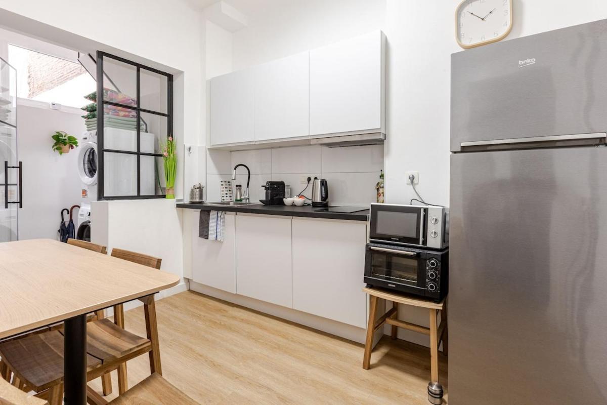 Cosy Appartement Met Tuin In Centrum Antwerpen Gratis Parking Free Parking! Exteriér fotografie