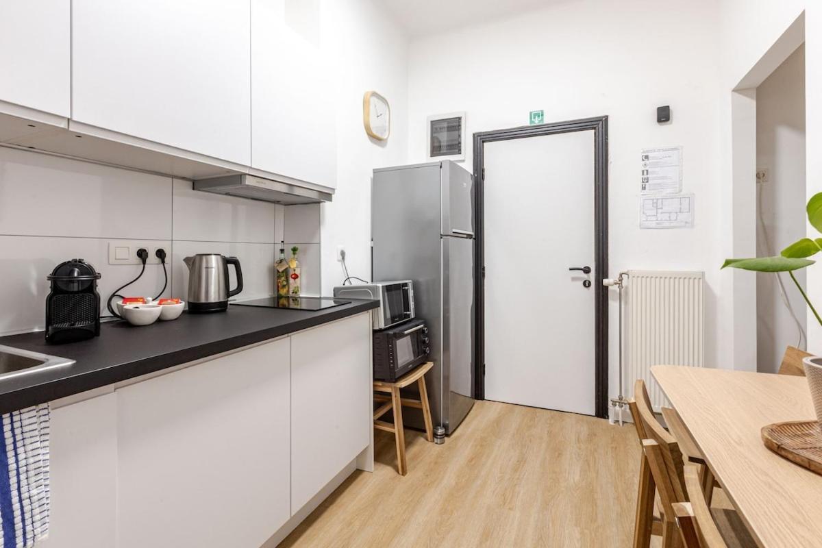 Cosy Appartement Met Tuin In Centrum Antwerpen Gratis Parking Free Parking! Exteriér fotografie