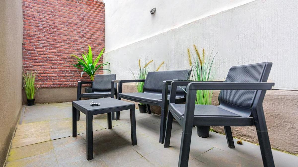 Cosy Appartement Met Tuin In Centrum Antwerpen Gratis Parking Free Parking! Exteriér fotografie